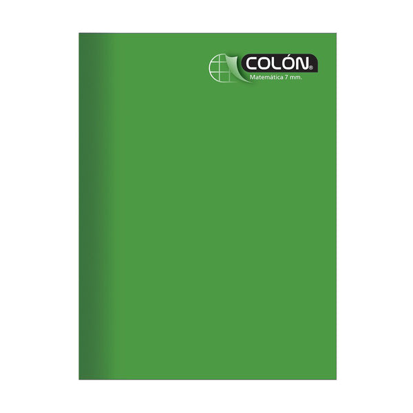 Cuaderno College Colon Liso Mat. 7 mm 80 Hjs