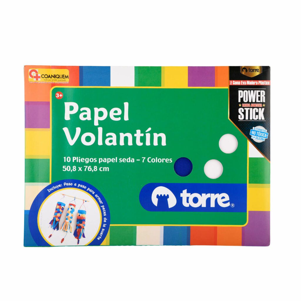 Carpeta Papel seda - Volantín Torre