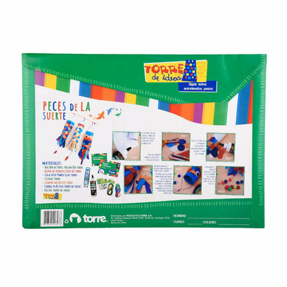Carpeta Papel seda - Volantín Torre