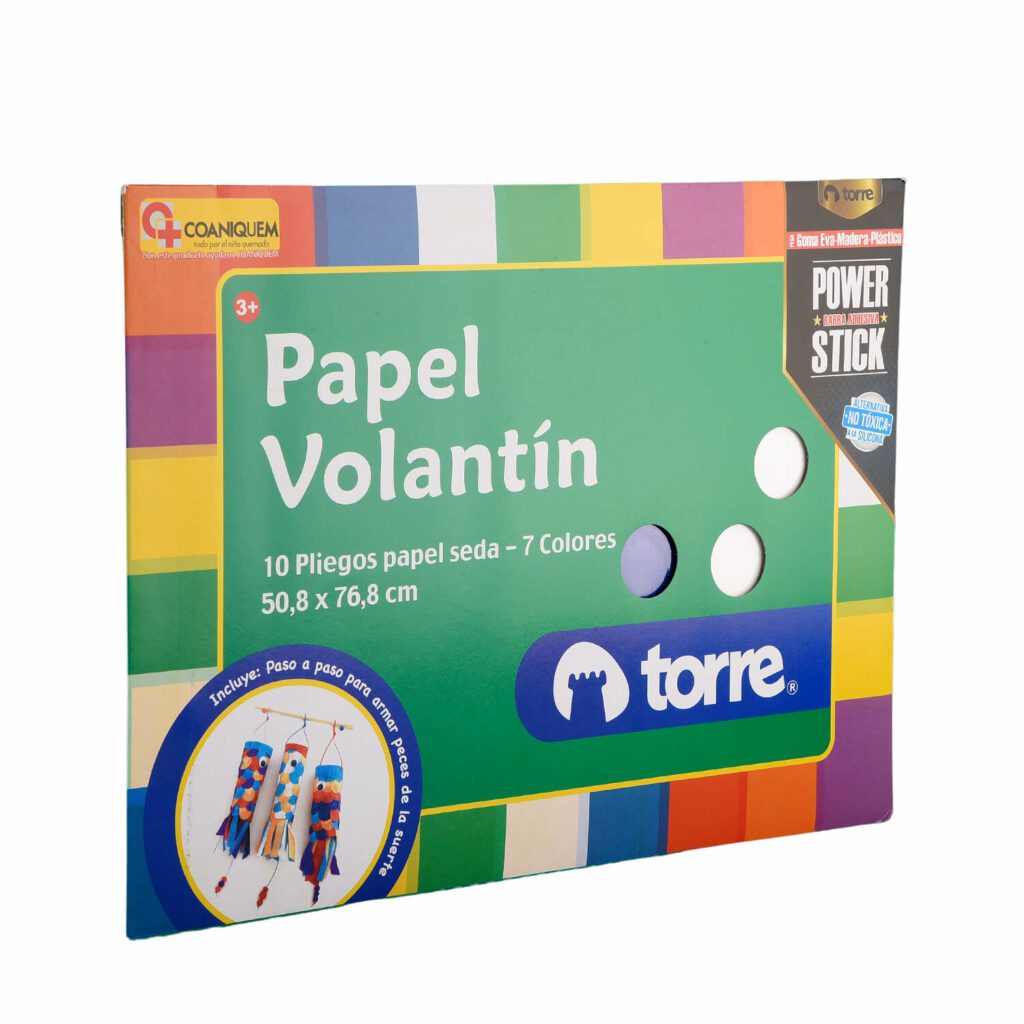 Carpeta Papel seda - Volantín Torre