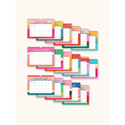 Calendario 2025 Color Theory 17 Meses