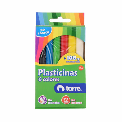 Plasicina 6 colores