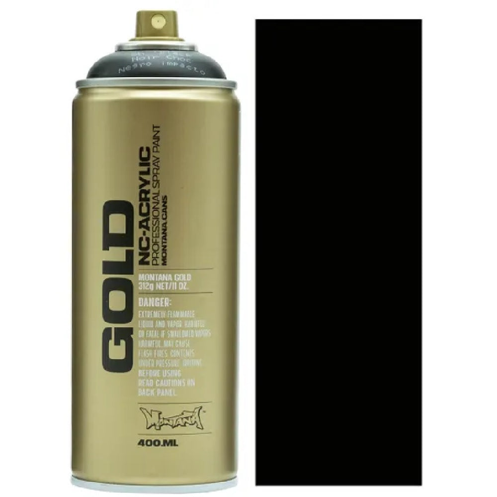 Spray Montana Gold S9000 Shock Black 400ml