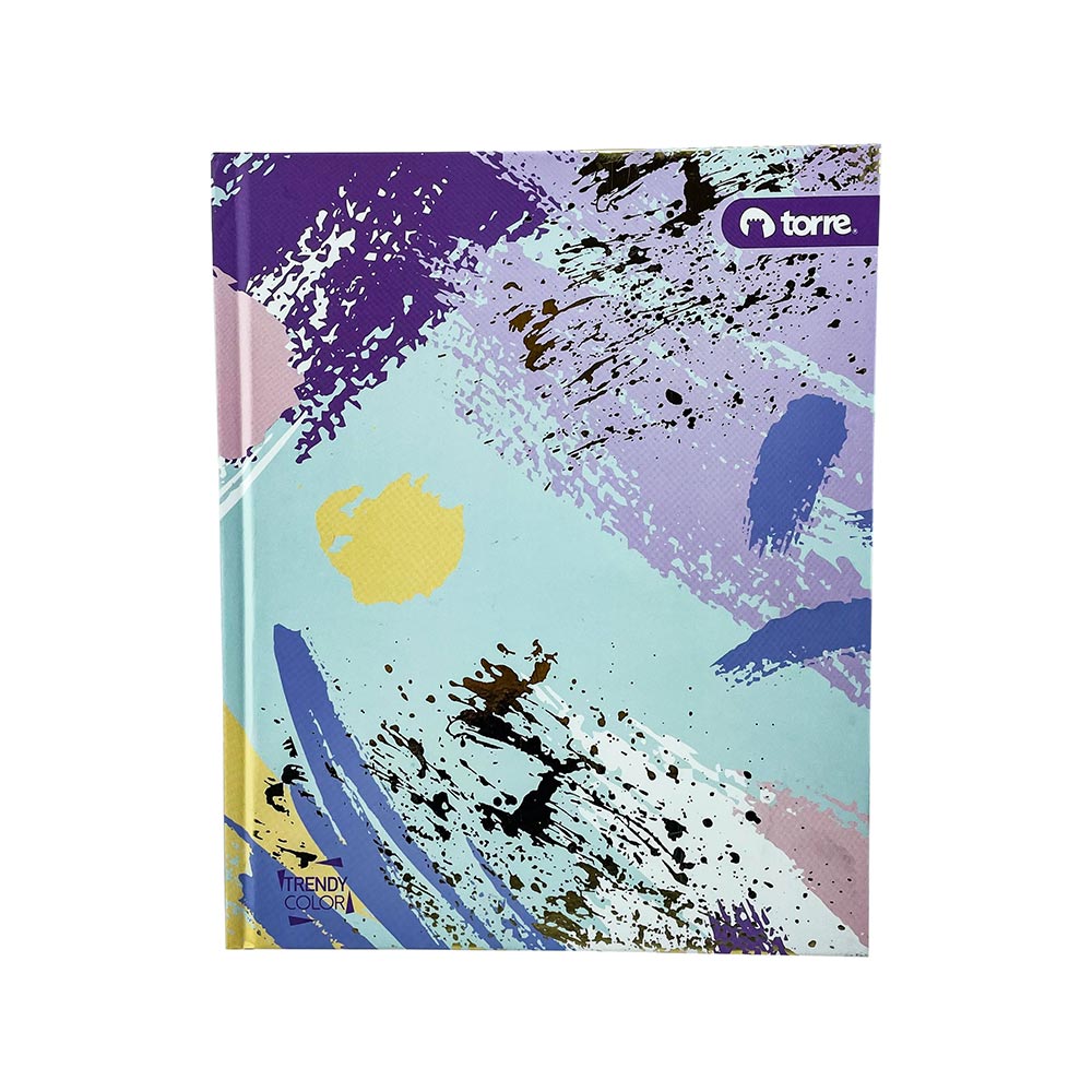 Cuaderno Book Trendy Color 120 hojas.