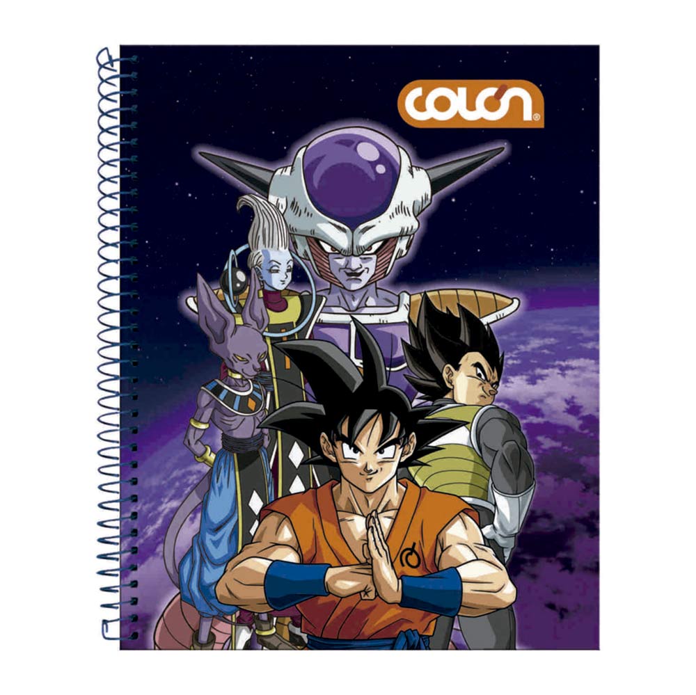 Cuaderno Limited Top Colon Dragon Ball 150 hojas 7mm
