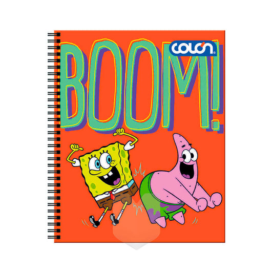 Cuaderno Universitario Bob Esponja 7 mm 100 Hojas