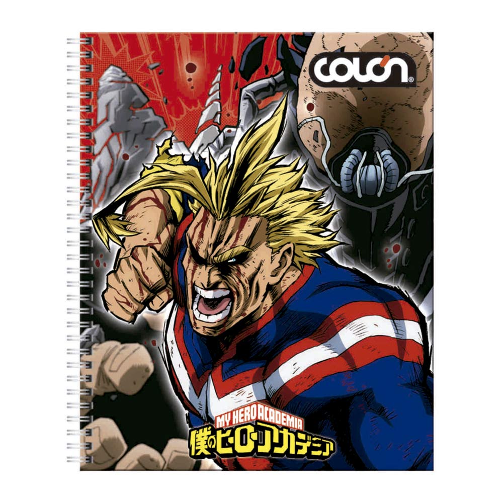 Cuaderno Universitario My Hero Academia 7mm 100h