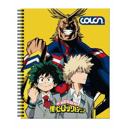 Cuaderno Universitario My Hero Academia 7mm 100h