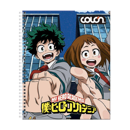 Cuaderno Universitario My Hero Academia 7mm 100h