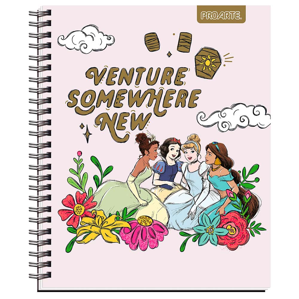 Cuaderno Universitario Princesas