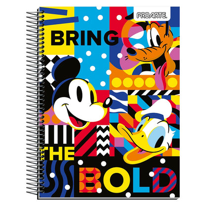 Cuaderno Carta Mickey Flocked