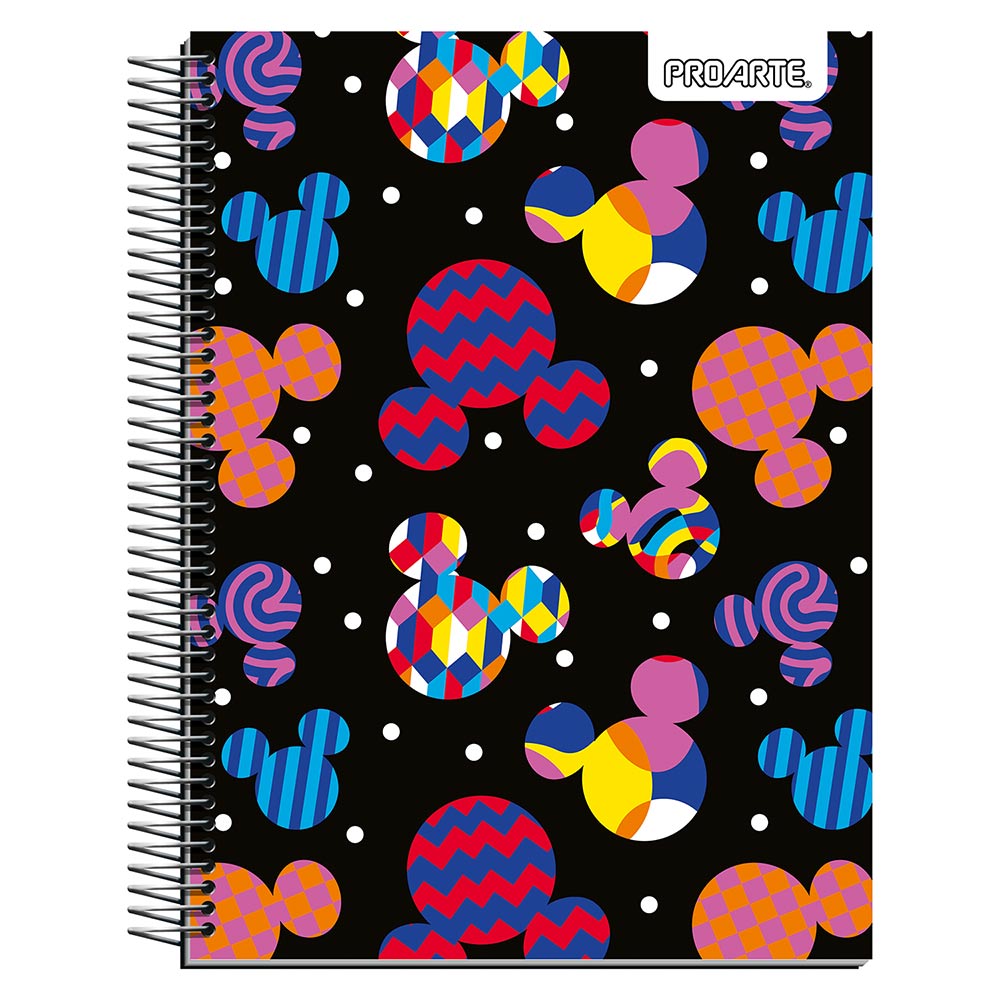 Cuaderno Carta Mickey Flocked