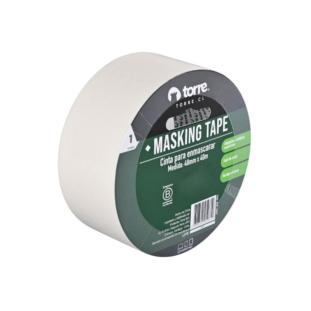 Cinta Enmascarar 48mm x 40 Mt Torre