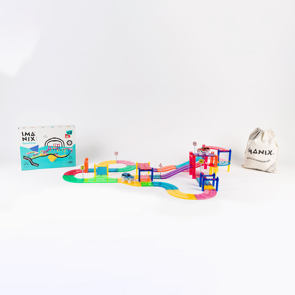 Pista de Carrera 50 piezas Imanix