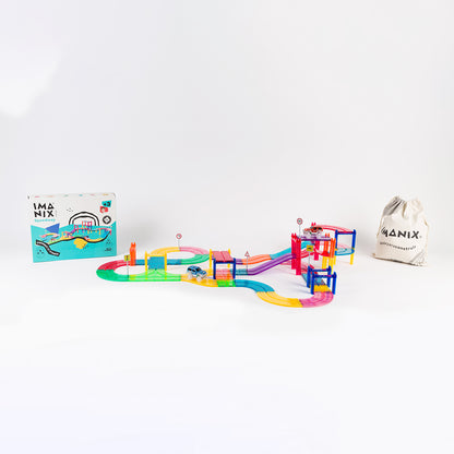 Pista de Carrera 50 piezas Imanix
