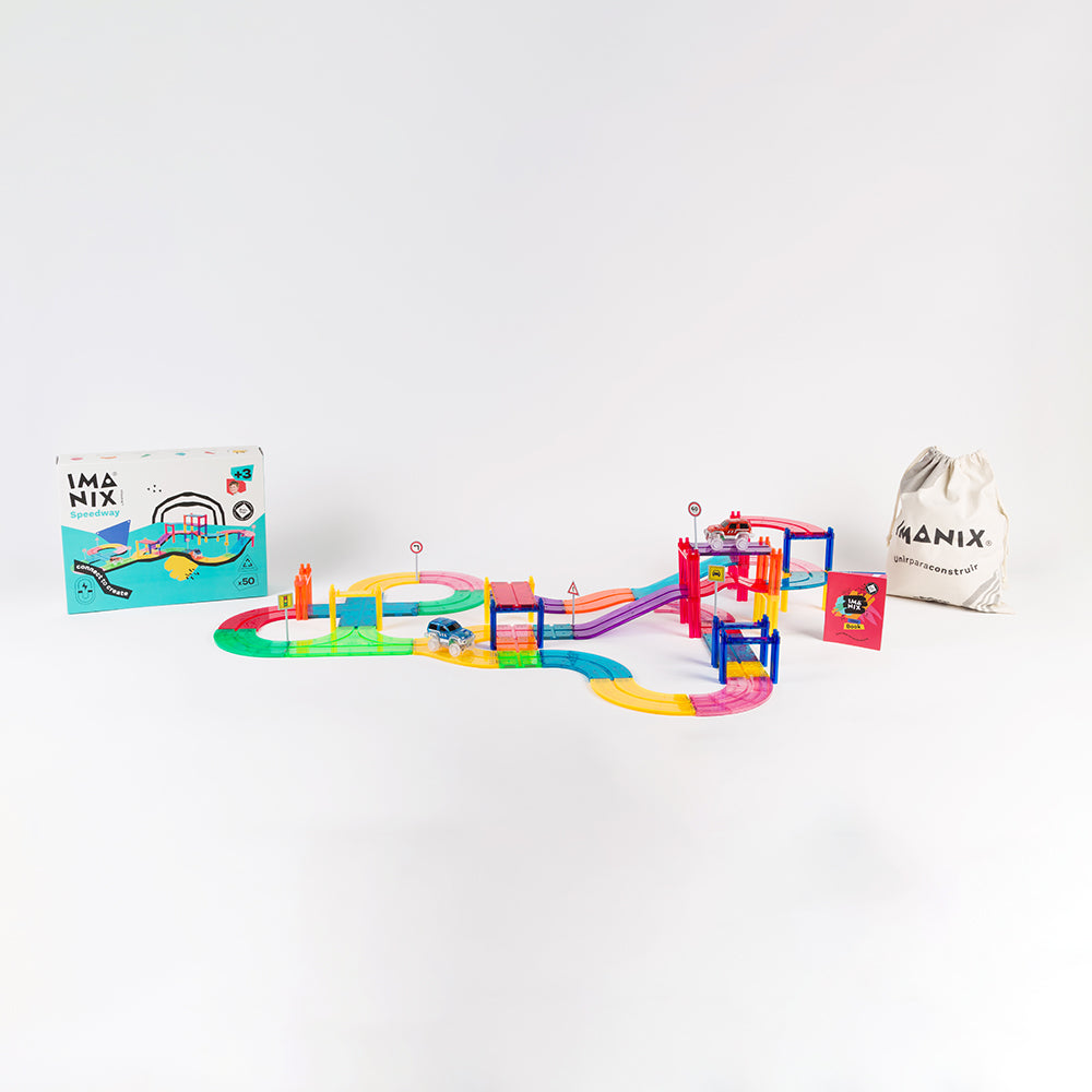 Pista de Carrera 50 piezas Imanix
