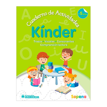 Cuaderno de Actividades Prekinder