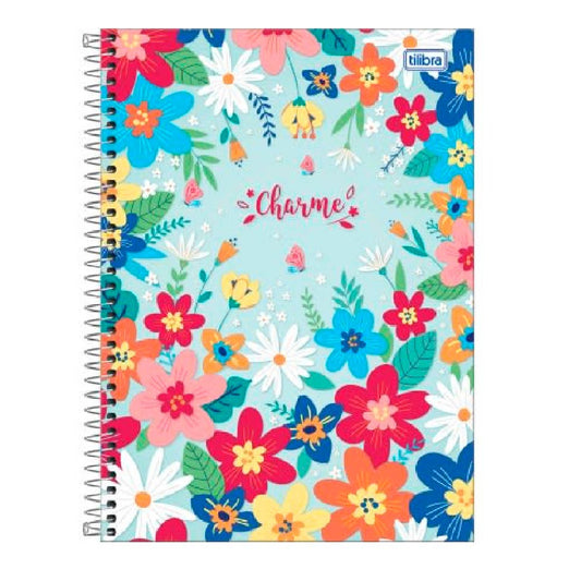 Tilibra Cuaderno Top Charme 120 hojas.