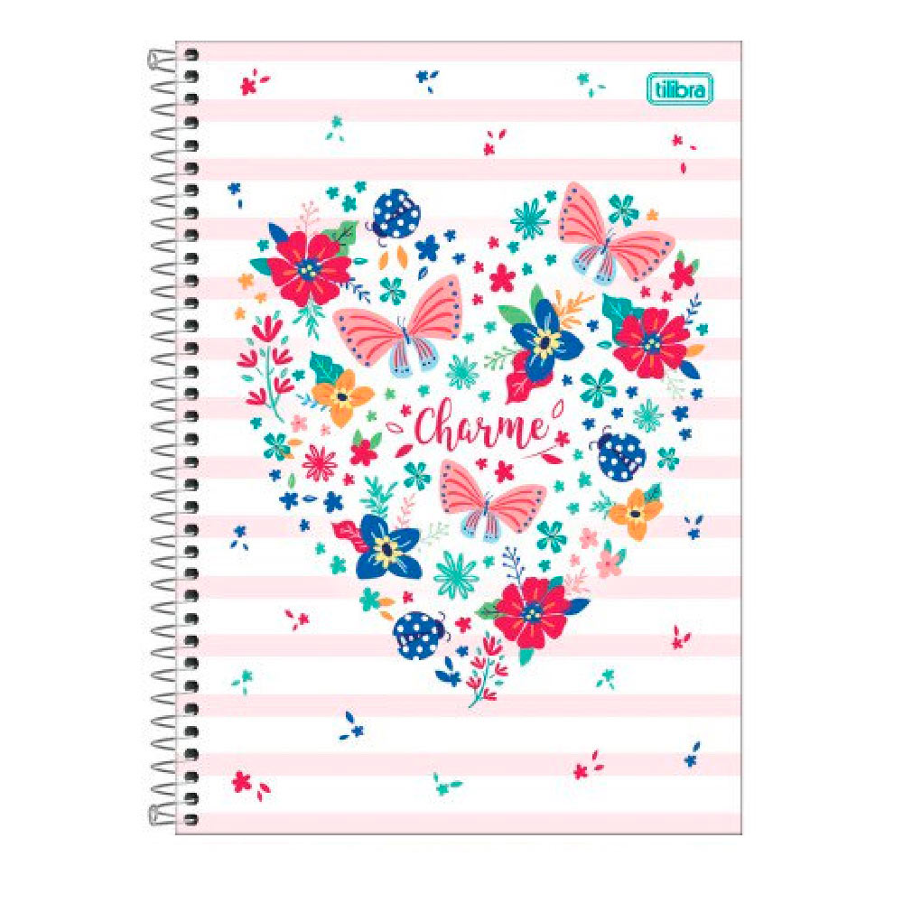 Tilibra Cuaderno Top Charme 120 hojas.