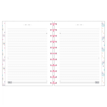 Tilidisco Cuaderno Universitario Happy 160 hojas