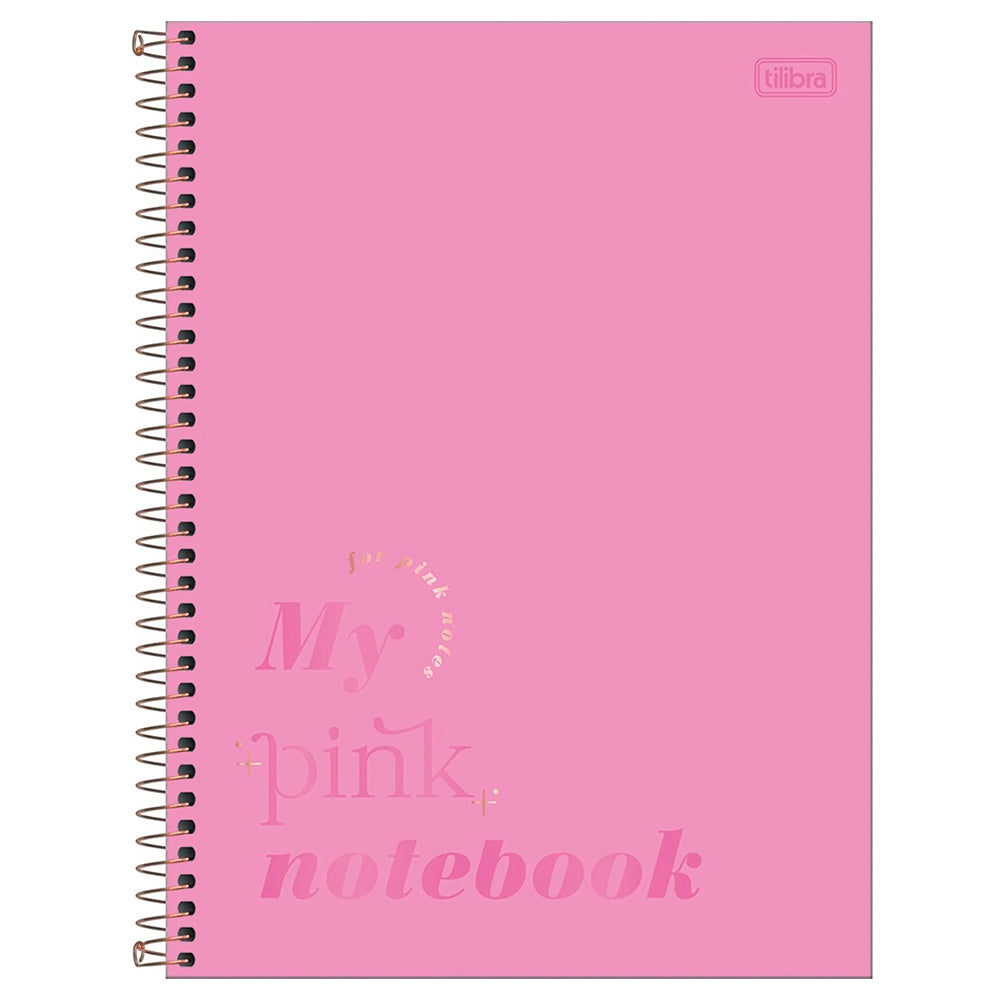 Cuaderno Oficio 7mm 200 Hojas Love Pink Tilibra