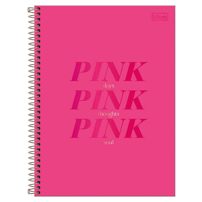 Cuaderno Oficio 7mm 200 Hojas Love Pink Tilibra