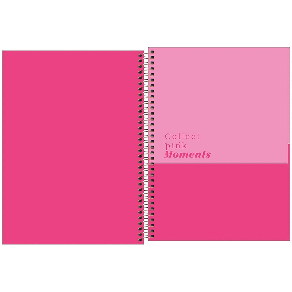 Cuaderno Oficio 7mm 200 Hojas Love Pink Tilibra