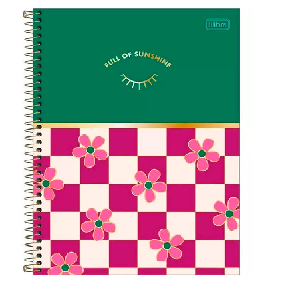 Tilibra Cuaderno Super Top Check Pop 160 hjs.