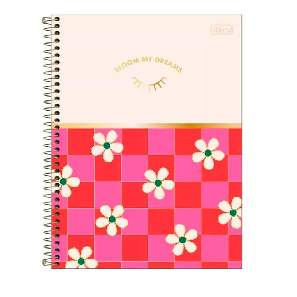 Tilibra Cuaderno Super Top Check Pop 160 hjs.