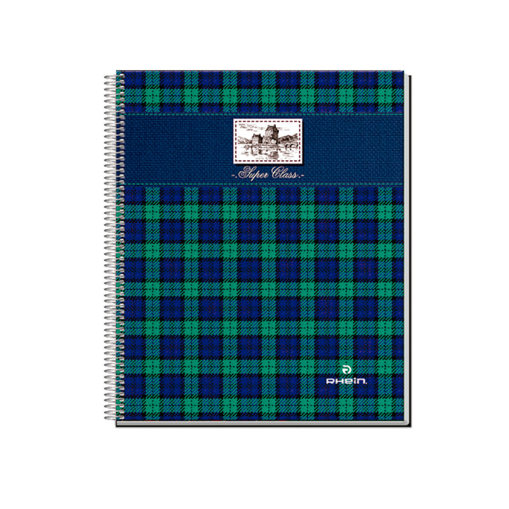 CUADERNO RHEIN SUPER CLASS 1/2 OFICIO SCOTCH 150HJ