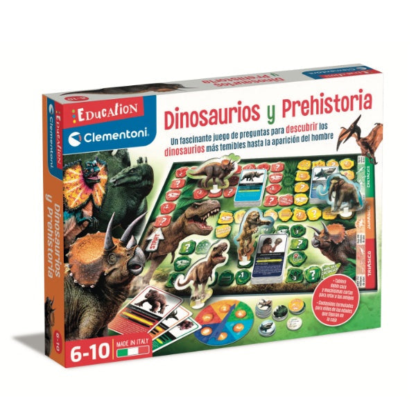 Juego de Mesa Dinosaurios y Prehistoria