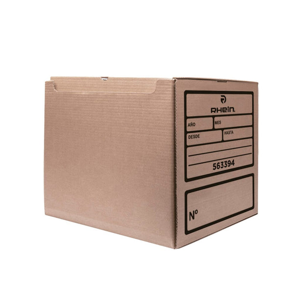 Caja Archivo Cartón 4 Archivadores