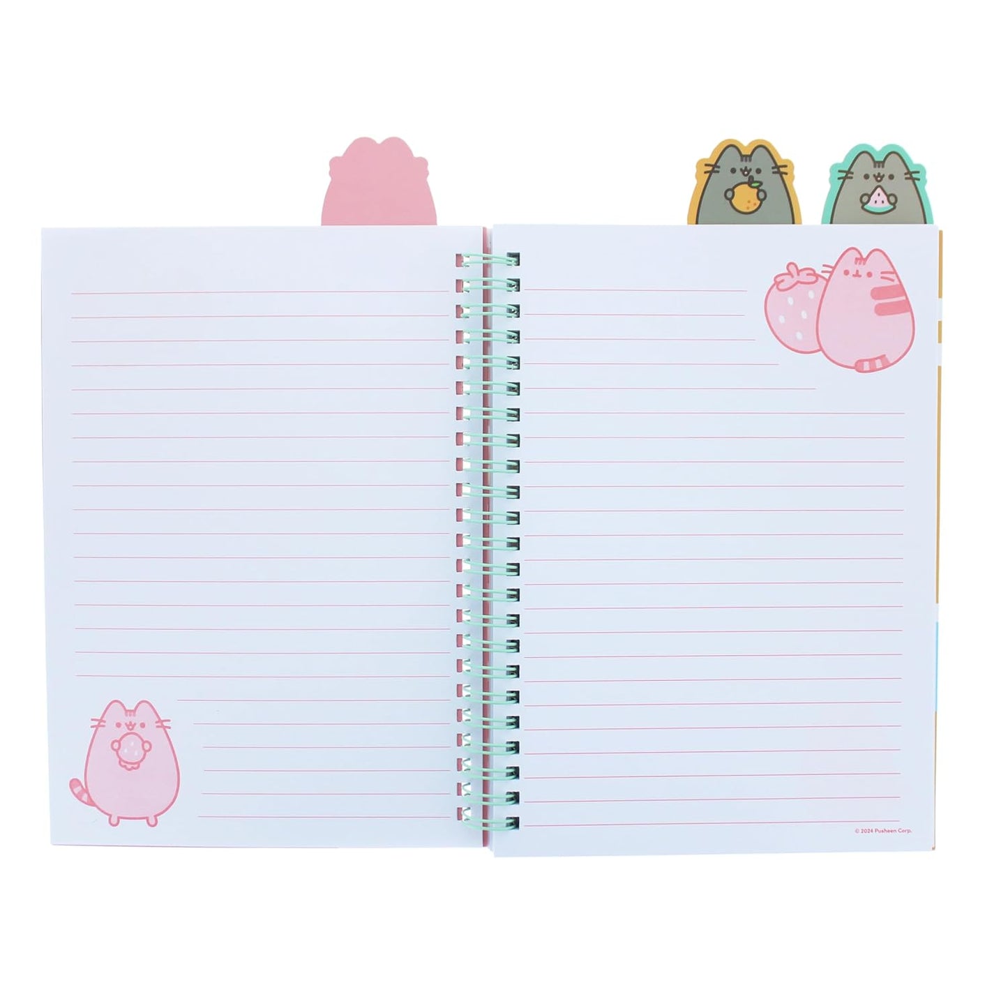 Cuaderno con Separadores Pusheen Fruits