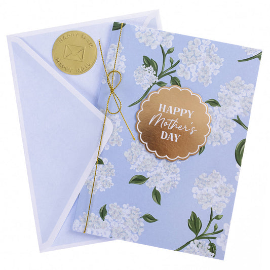 Tarjetas Día de la Madre Hortensias Blancas