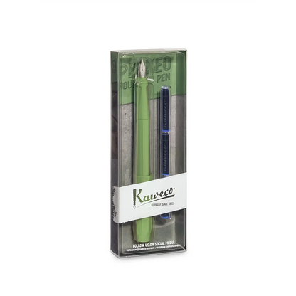 Kaweco Set Perkeo Pluma Pack Jungle Green M