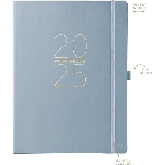 Agenda 2025 Apollo Blue 18 Meses