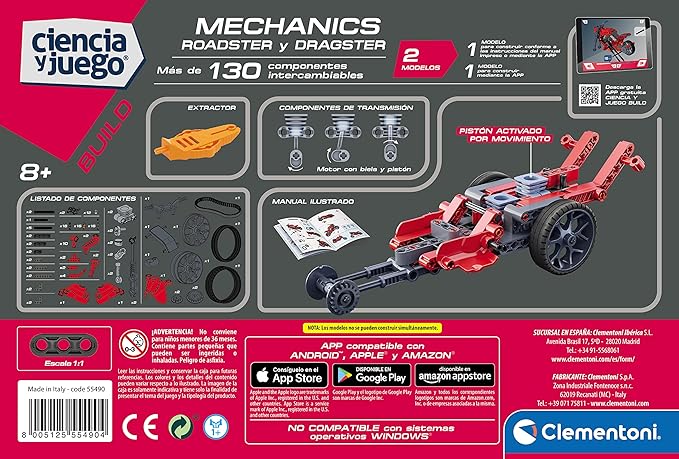 Mecánica Roadster y Dragster