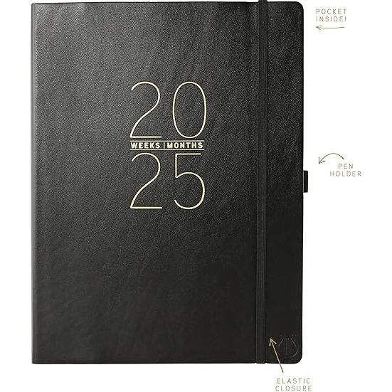 Agenda 2025 Apollo Black 18 Meses