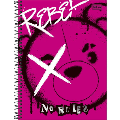 Cuaderno  Top Tapa dura  Tilibra 7MM 100 hojas Rebel