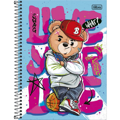 Cuaderno  Top Tapa dura  Tilibra 7MM 100 hojas Rebel