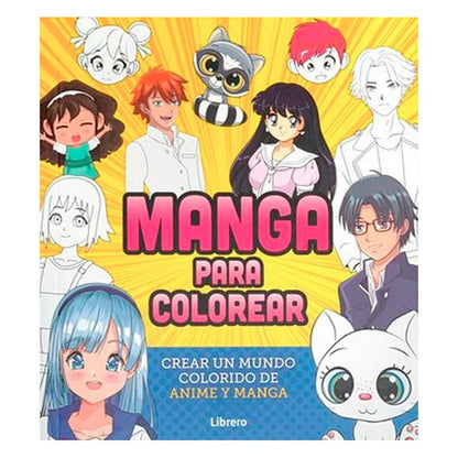 Manga para colorear -VV.AA