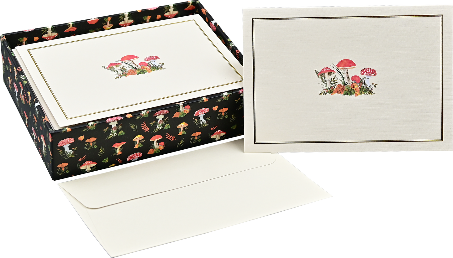 Caja Tarjetas Hongos