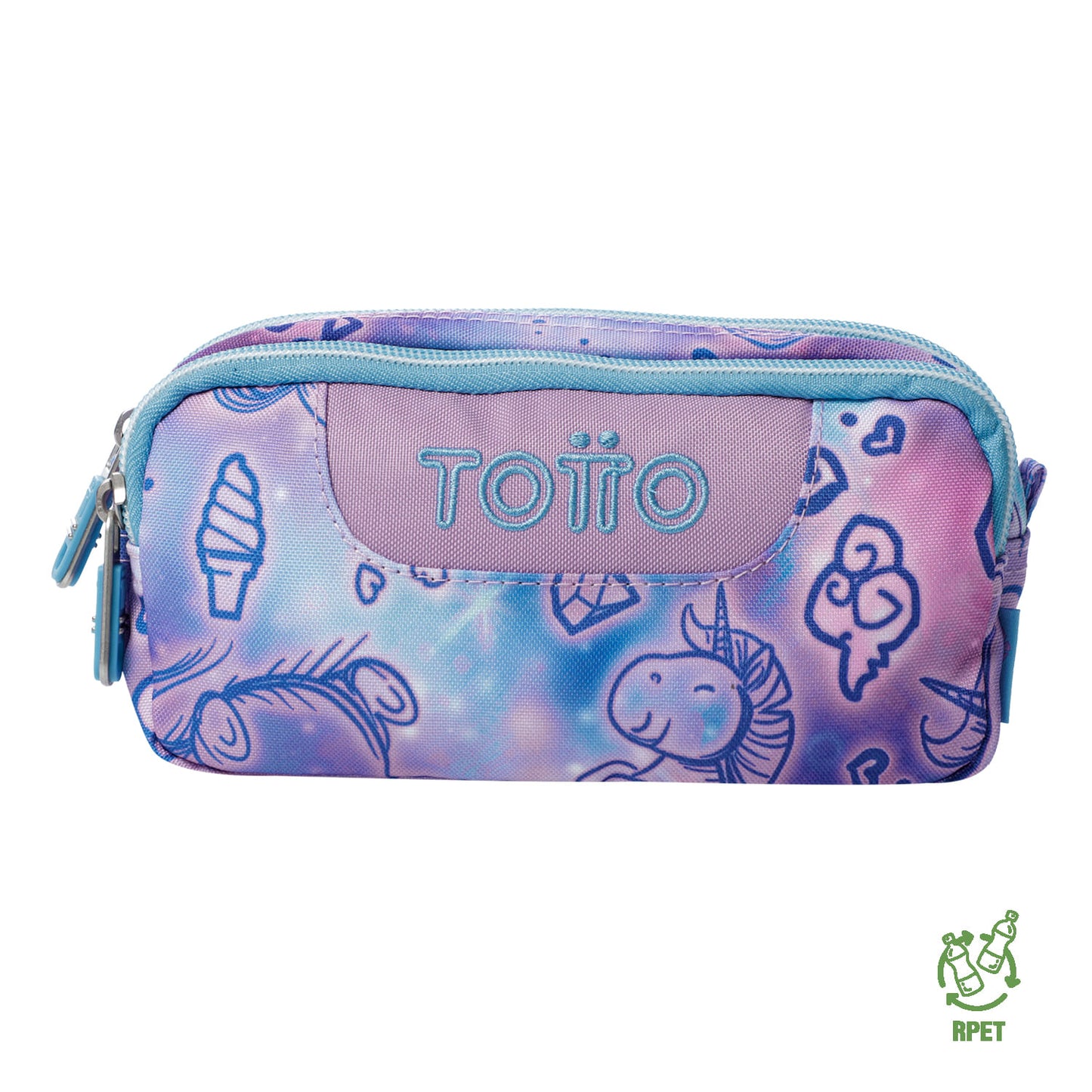 Estuche Escolar Sobre Estampado Unicornio