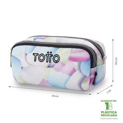 Estuche Multiuso Sobre Glitter Malvaviscos Pequeño