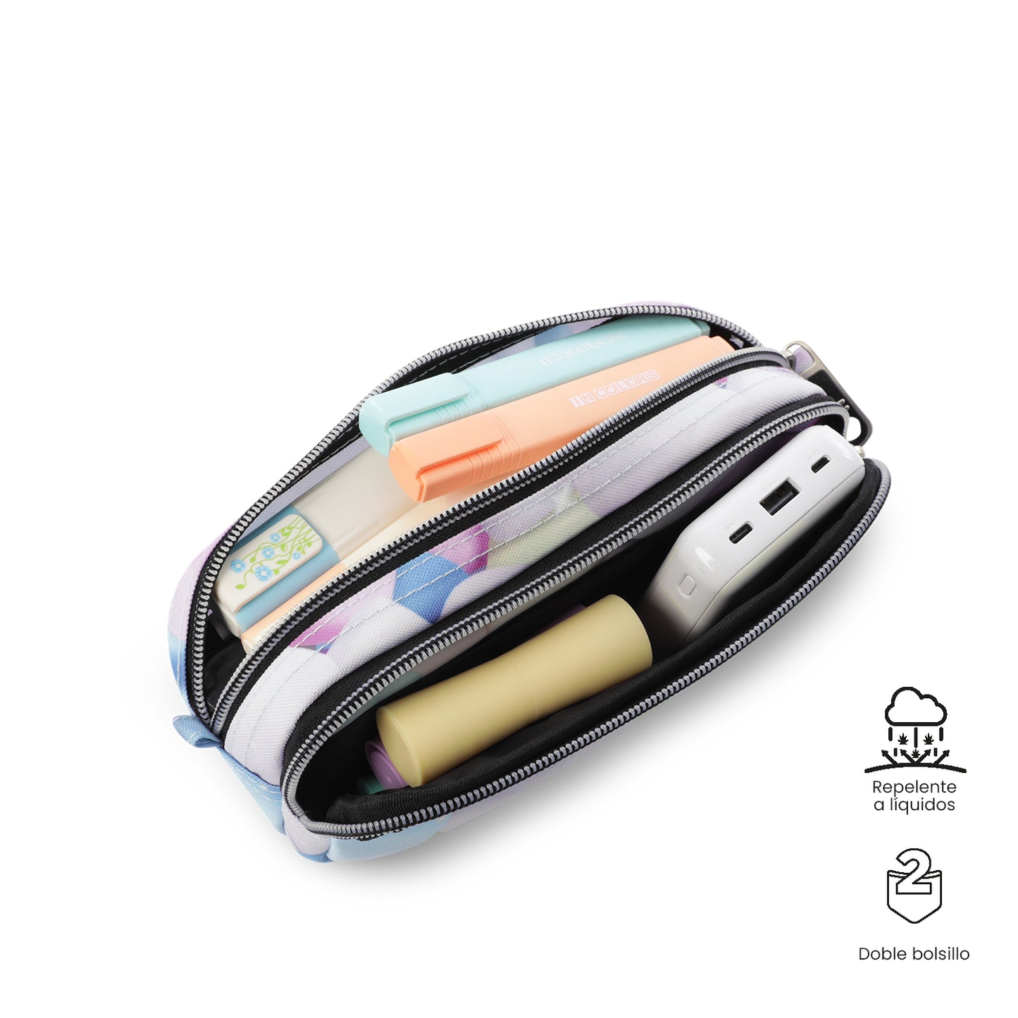 Estuche Multiuso Sobre Glitter Malvaviscos Pequeño