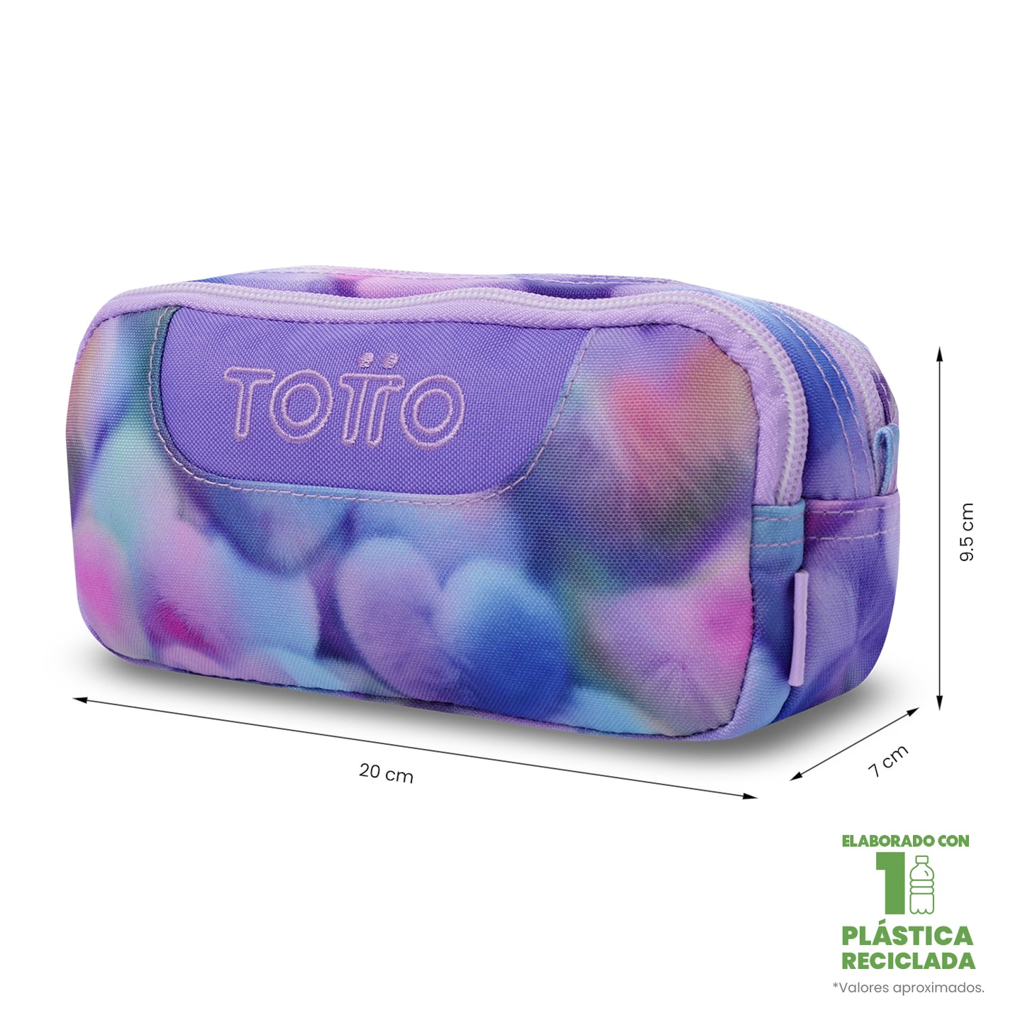 Estuche Multiuso Sobre Morada Pequeño