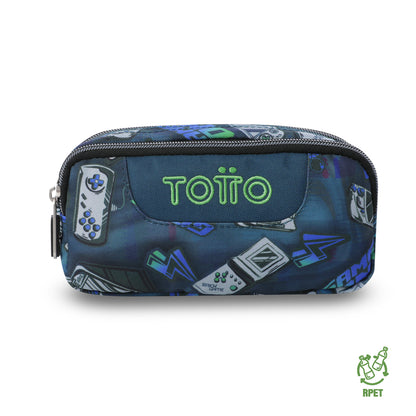 Estuche Multiuso Sobre Azul con diseño