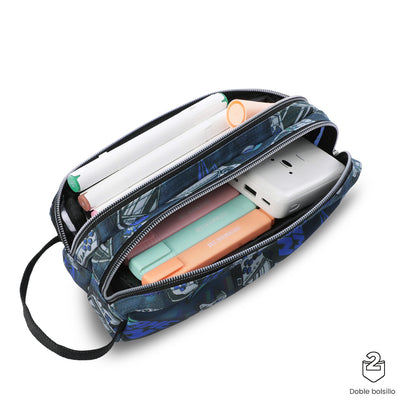 Estuche Multiuso EscuadraAzul con diseño Pequeño