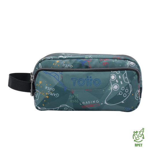 Estuche Agapec Estampado Consola Verde