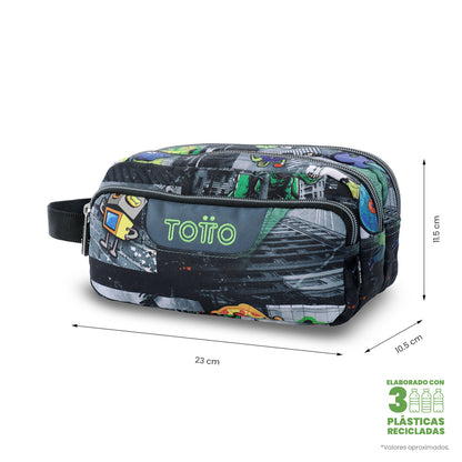 Estuche Multiuso Agapec Dinosaurios Grande